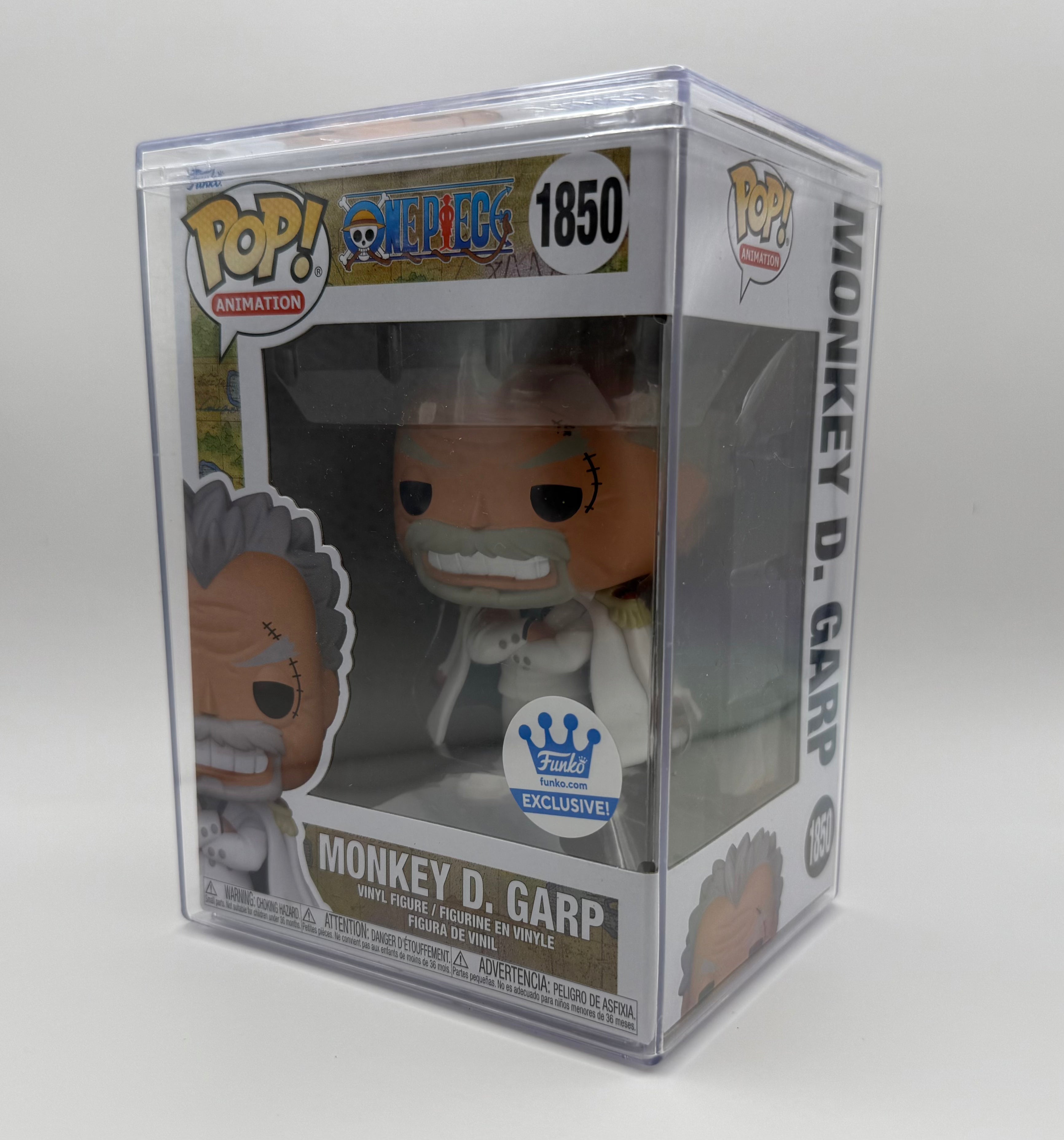 Pop! Monkey D. Garp with Pop! con Protector