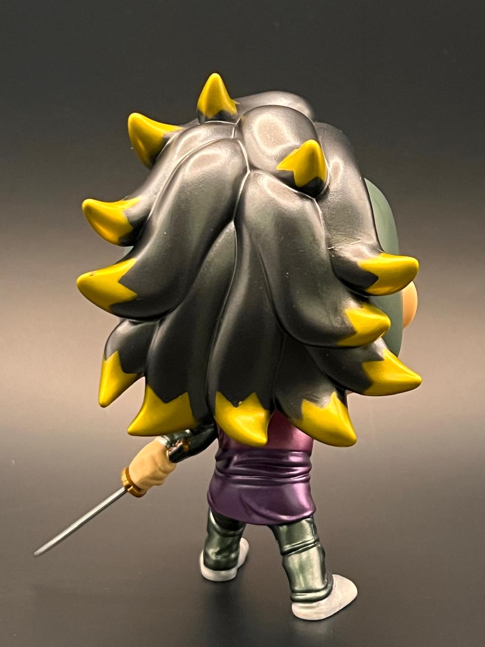 Pop! Genya Shinazugawa (Demon Form) (Metallic) con Pop! Protector