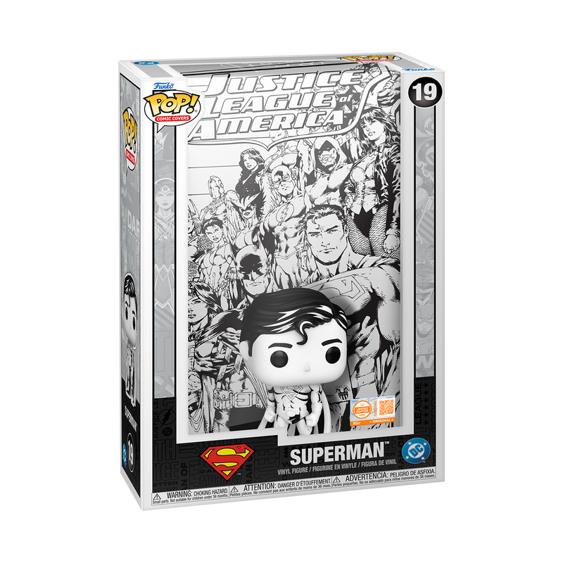 Pop! Comic Covers Justice League of America – Superman (Sketched)
