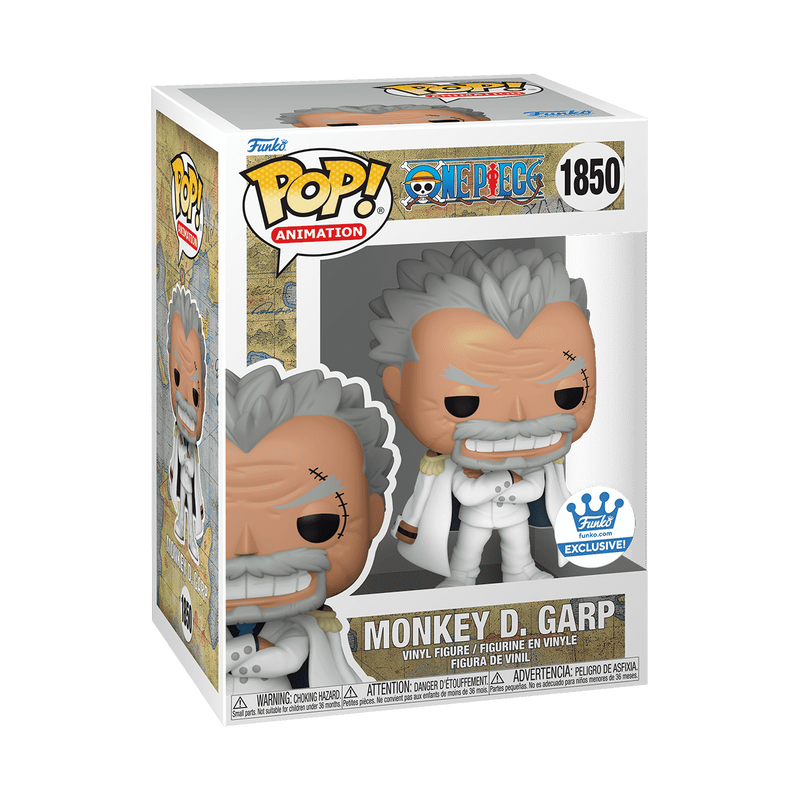 Pop! Monkey D. Garp with Pop! con Protector