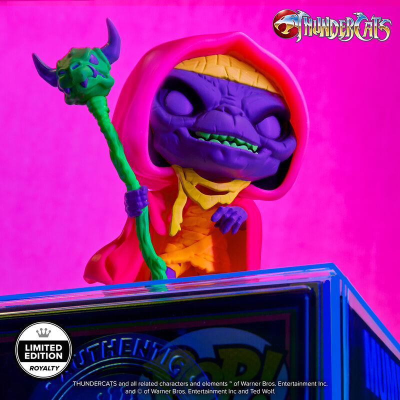 Pop! Mumm-Ra (Black Light) con Pop! Protector