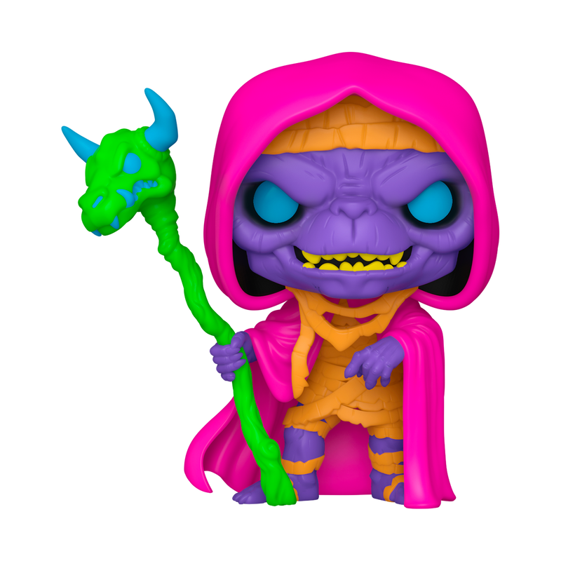 Pop! Mumm-Ra (Black Light) con Pop! Protector