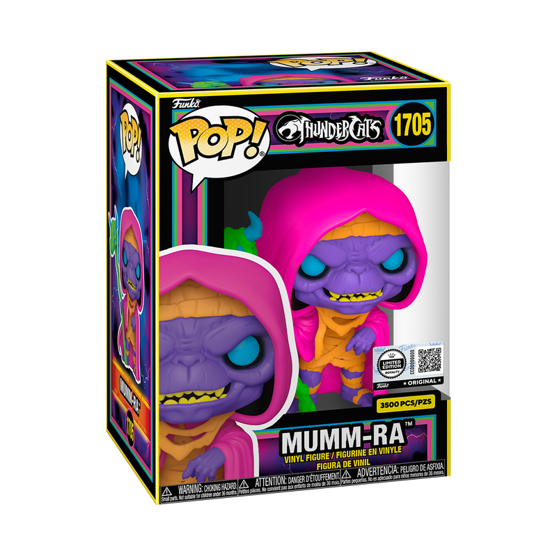 Pop! Mumm-Ra (Black Light) con Pop! Protector