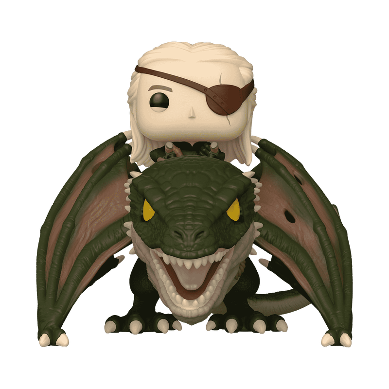 Pop! Rides Deluxe Aemond Targaryen with Vhagar